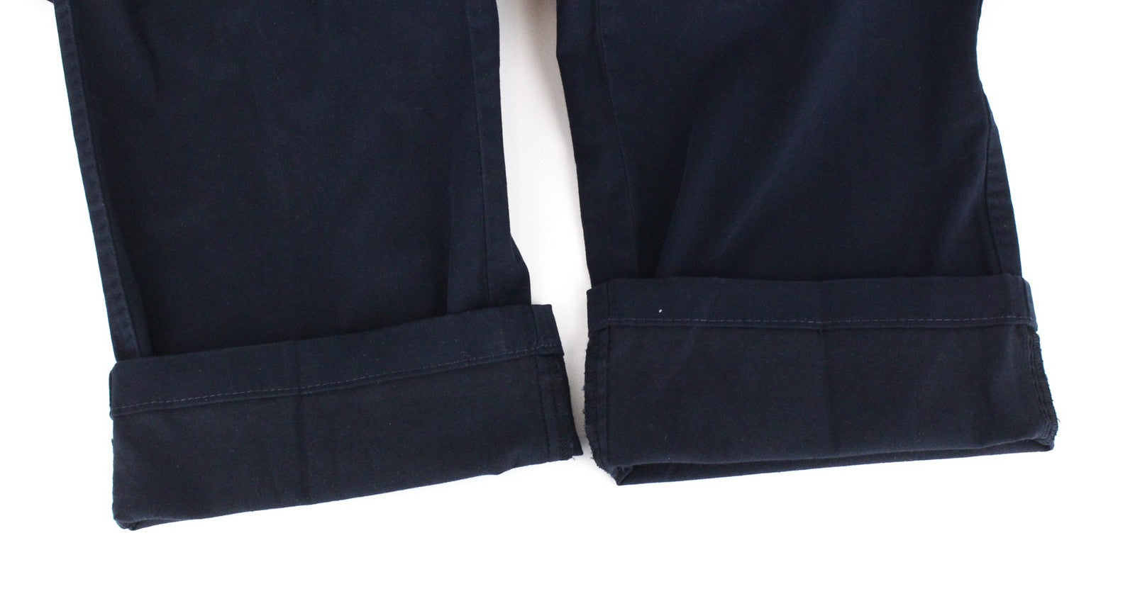 SUITSUPPLY Porto Novo Men's UK32R Navy Pleated Trousers Cotton Stretch