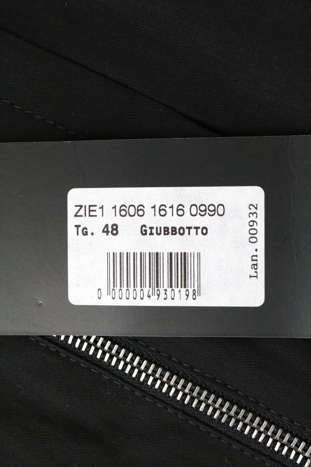 JOHN RICHMOND vyriška striukė 48 juoda, vienaeilė, lengva medvilninė 