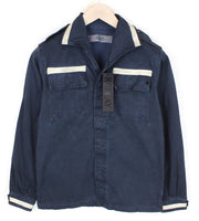 REPLAY vyriška striukė M mėlyna medvilninė lengva, vieneilė, tampri 