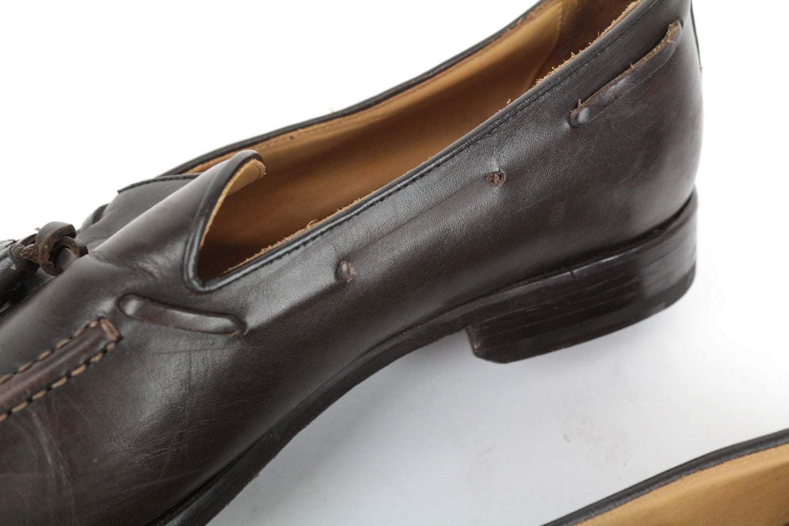 „SUITSUPPLY“ vyriški rudi EU41 dydžio odiniai mokasinai su kutais, užsegami, klasikinio stiliaus, laisvalaikio stiliaus 