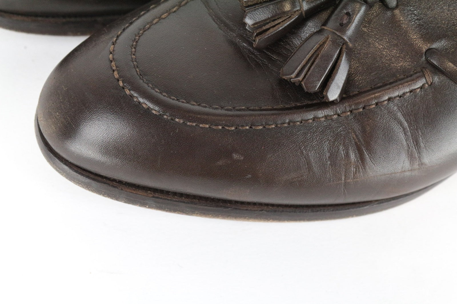 „SUITSUPPLY“ vyriški rudi EU41 dydžio odiniai mokasinai su kutais, užsegami, klasikinio stiliaus, laisvalaikio stiliaus 