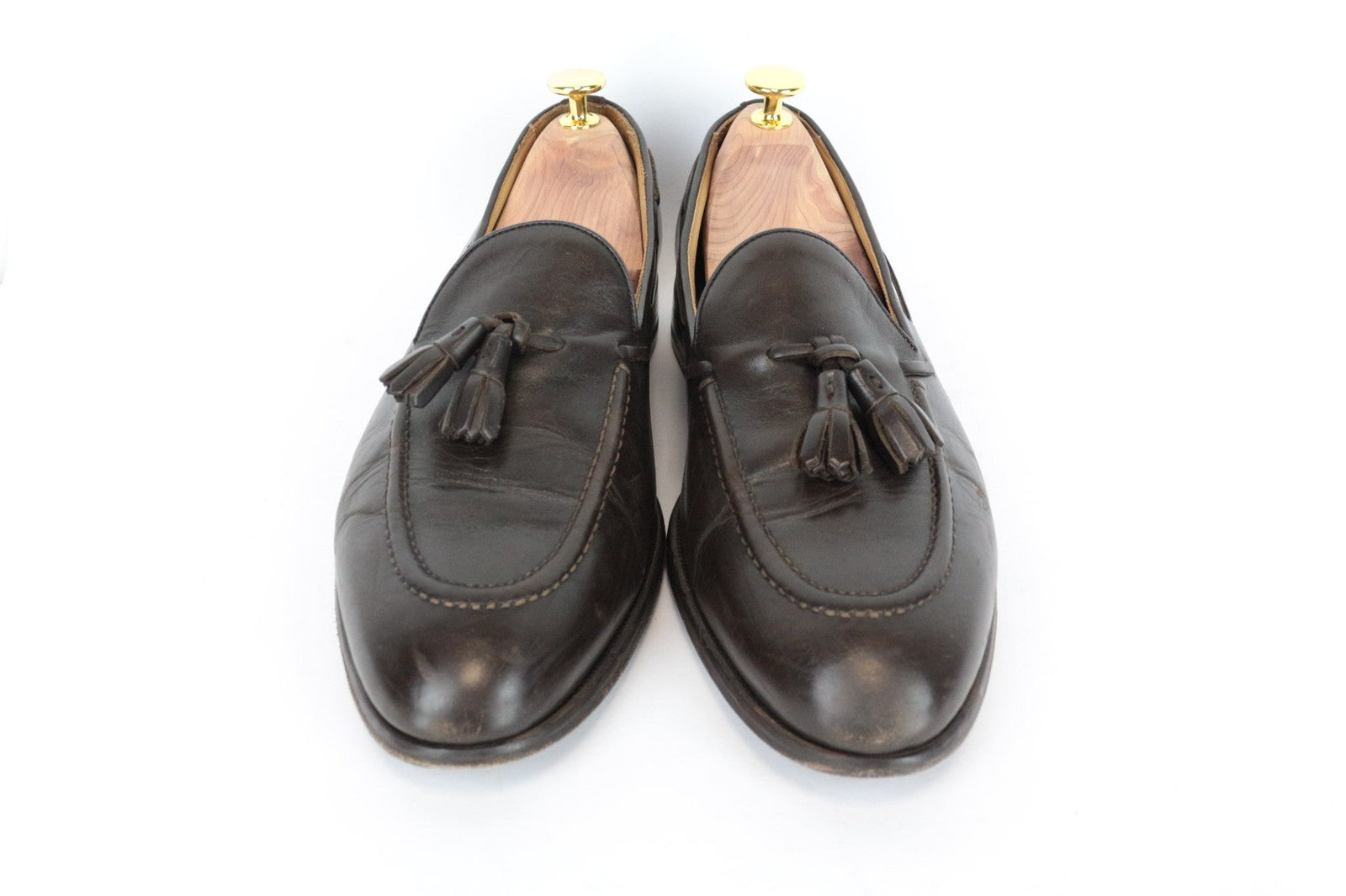 „SUITSUPPLY“ vyriški rudi EU41 dydžio odiniai mokasinai su kutais, užsegami, klasikinio stiliaus, laisvalaikio stiliaus 