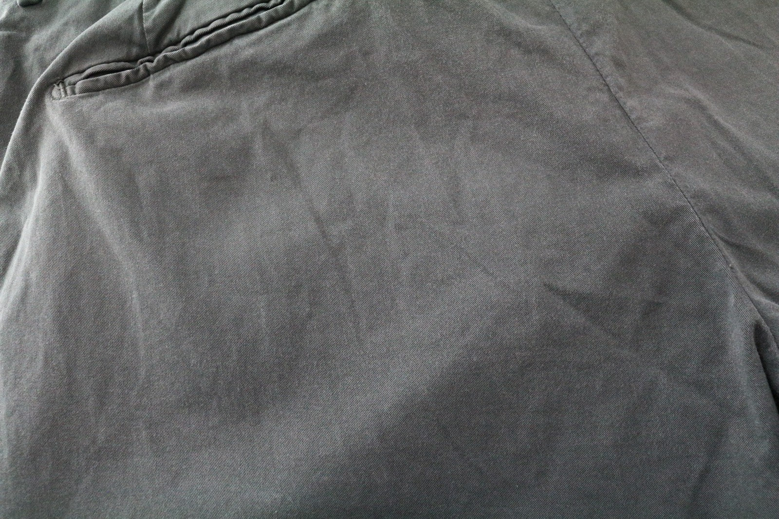 SUITSUPPLY Porto Novo Men's Trousers UK36R Green Cotton Pleated Chino Pants