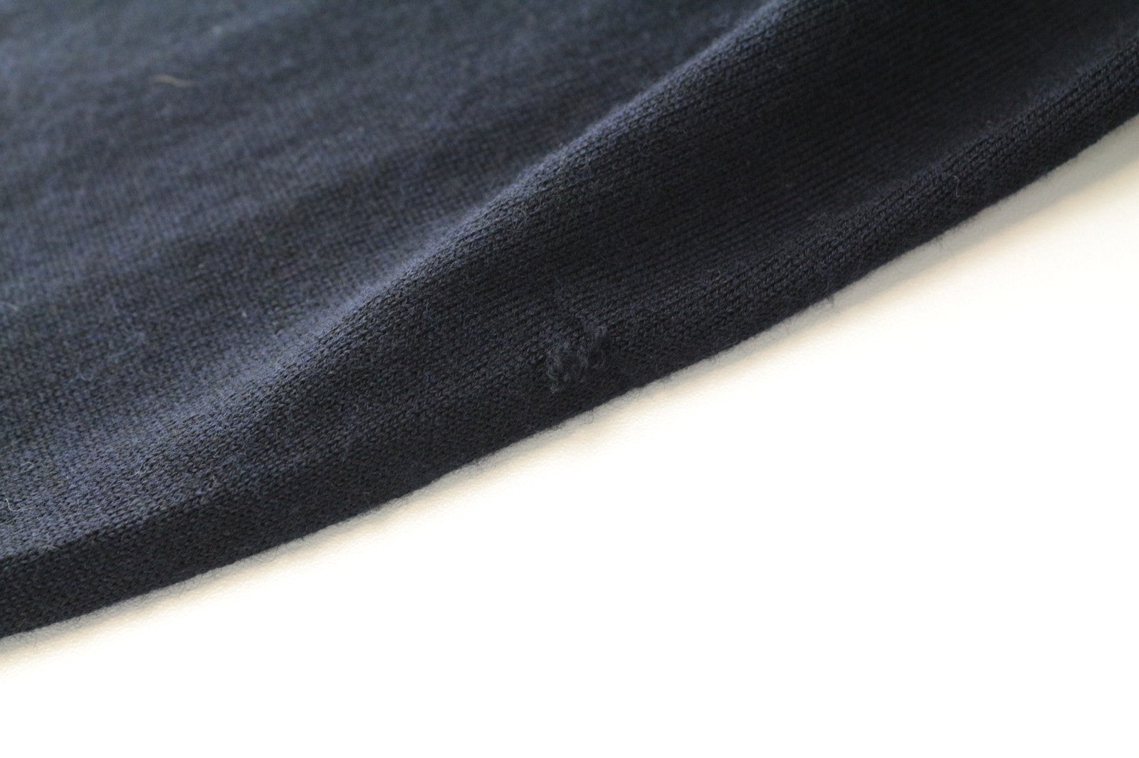 SUITSUPPLY Sweatshirt S Men's Navy Merino Wool Pullover Long Sleeve Jumper