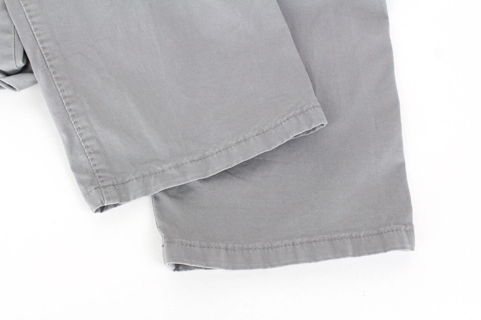 SUITSUPPLY Porto Novo Men's Pants UK46R Grey Cotton Relaxed Fit Stretch Chino