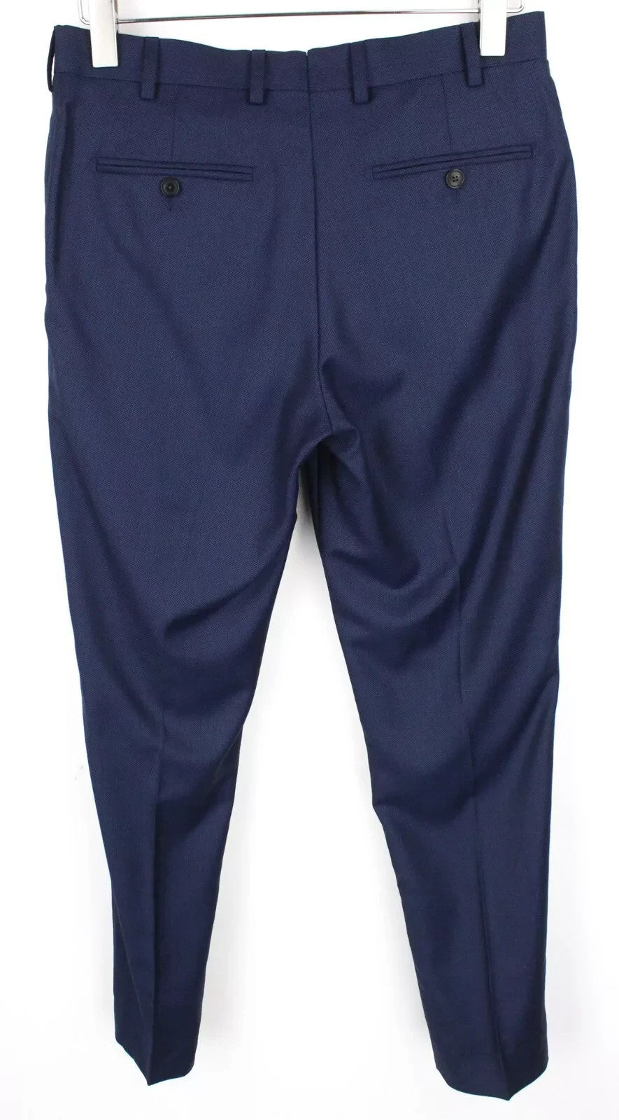 SUITSUPPLY La Spalla Men's Two-Piece Suit UK36R Blue Wool One Button Front