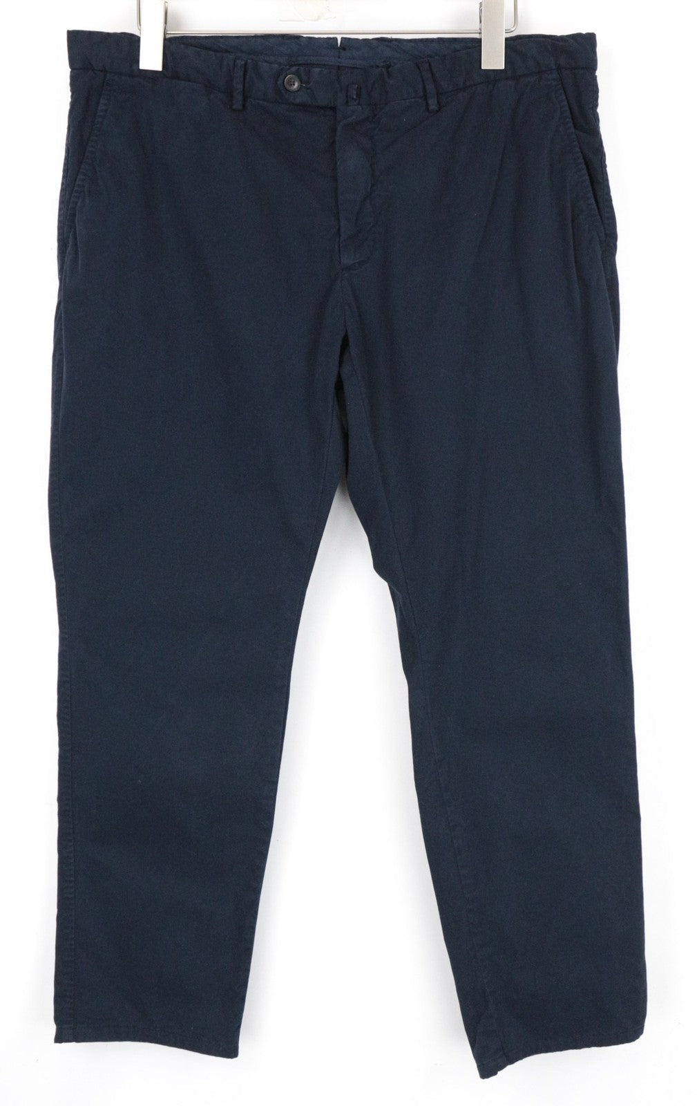 SUITSUPPLY Porto Novo Men's Pants UK40R Navy Stretch Cotton Casual Lined Chino