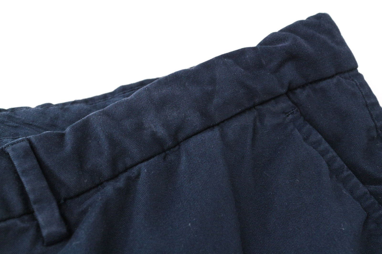 SUITSUPPLY Porto Novo Men's Pants UK40R Navy Stretch Cotton Casual Lined Chino