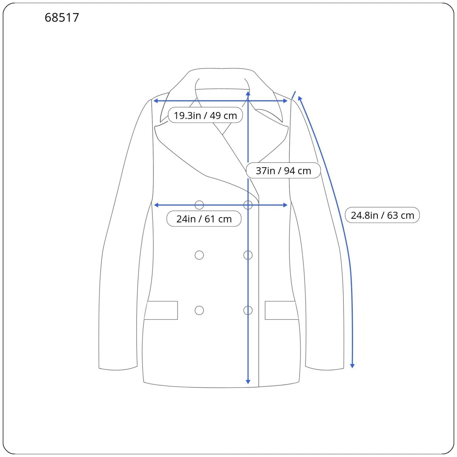 „SUITSUPPLY Vicenza“ vyriškas paltas, UK48R, tamsiai mėlynas, vilnonis, su viena saga priekyje užsegama atlapo išpjova. 