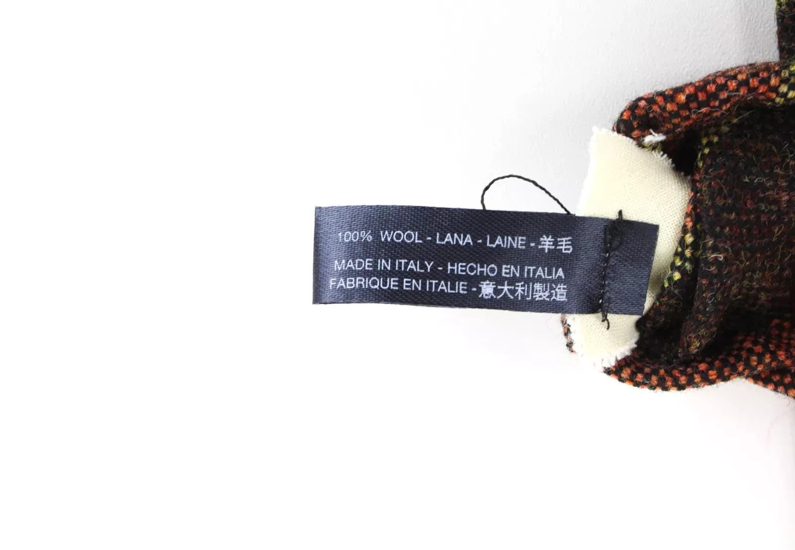 SUITSUPPLY vyriškas kaklaraištis ~150 x 8 cm rudas vilnos mišinio dryžuotas smailėjančiu galu oficialiam vakarėliui 