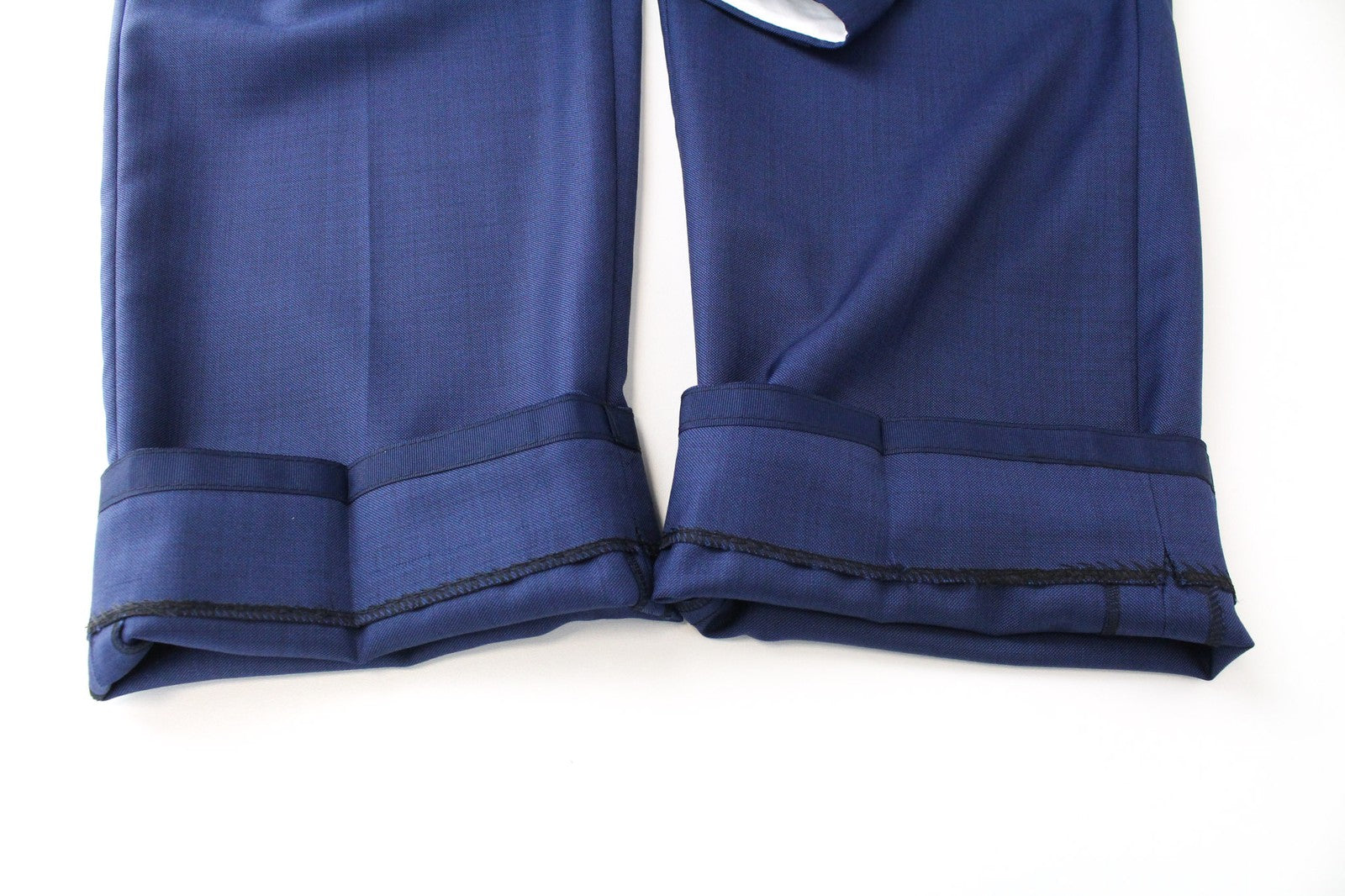 SUITSUPPLY Havana Blueline Men's Suit UK54R Blue Wool 3 Piece Lined Classic