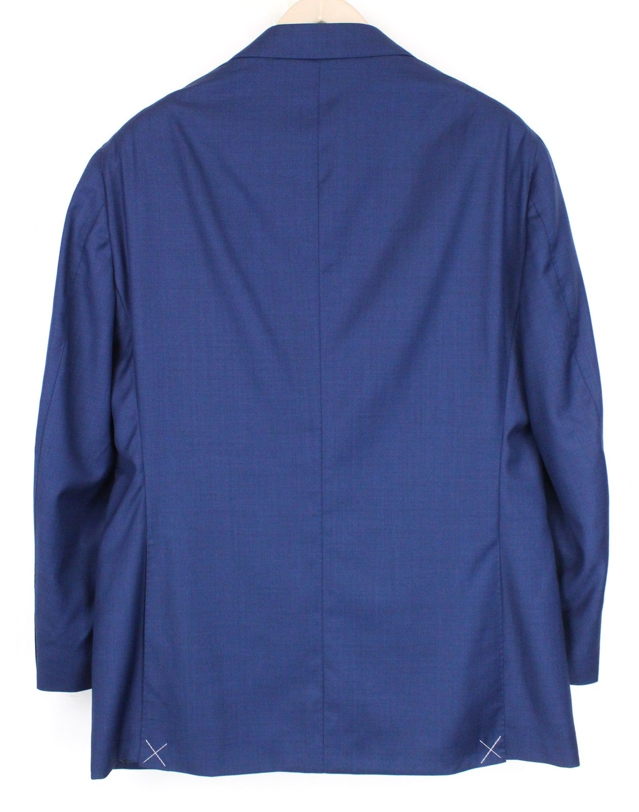 SUITSUPPLY Havana Blueline Men's Suit UK54R Blue Wool 3 Piece Lined Classic