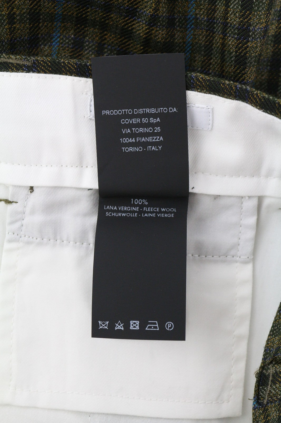 PT TORINO Vyriškos Kelnės „The Writer“ W32 Fliso, Vilnos, Atlenkiamos, Languotos, Įprasto Fitumo 