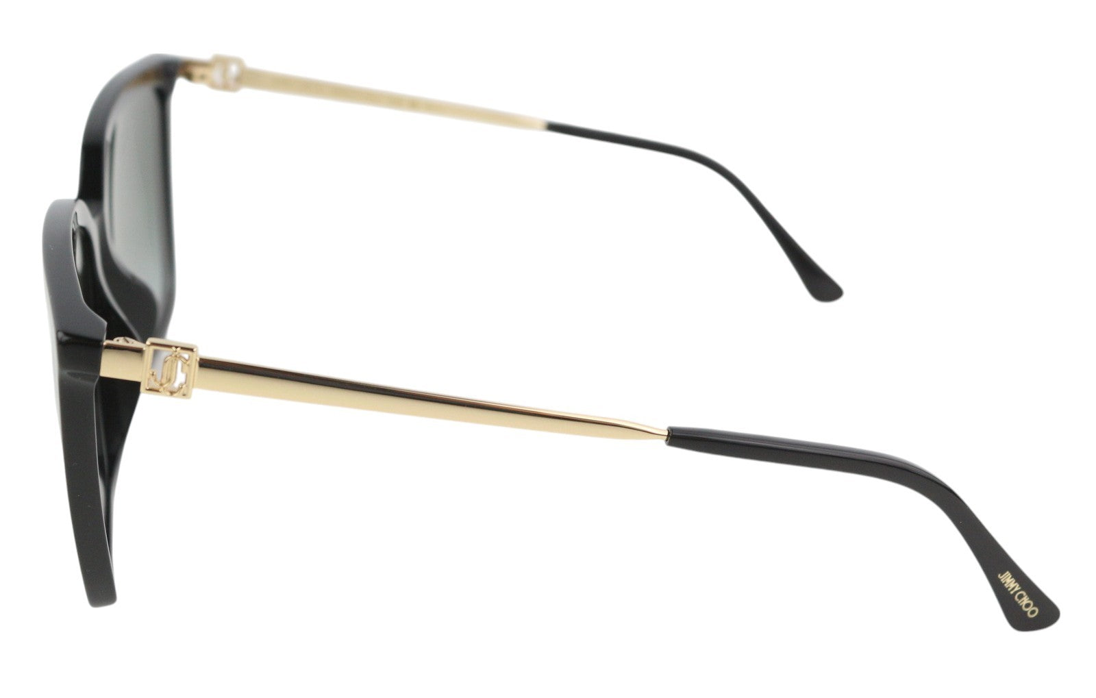 JIMMY CHOO Totta/G/S moteriški akiniai nuo saulės su juodu tonuotu kvadratu, laisvalaikio stiliaus, RRP 319 USD 