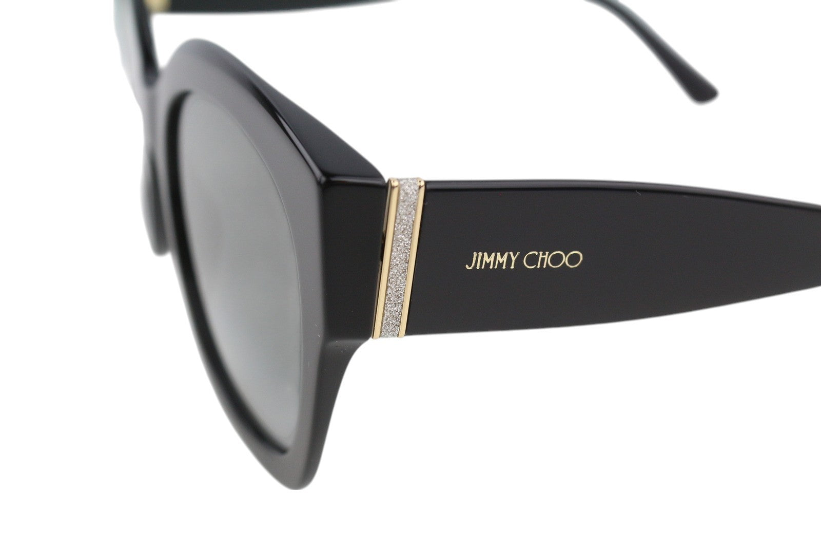 JIMMY CHOO Leela moteriški akiniai nuo saulės su juodu tonuotu kvadratu, laisvalaikio logotipu, rekomenduojama kaina – 349 € 