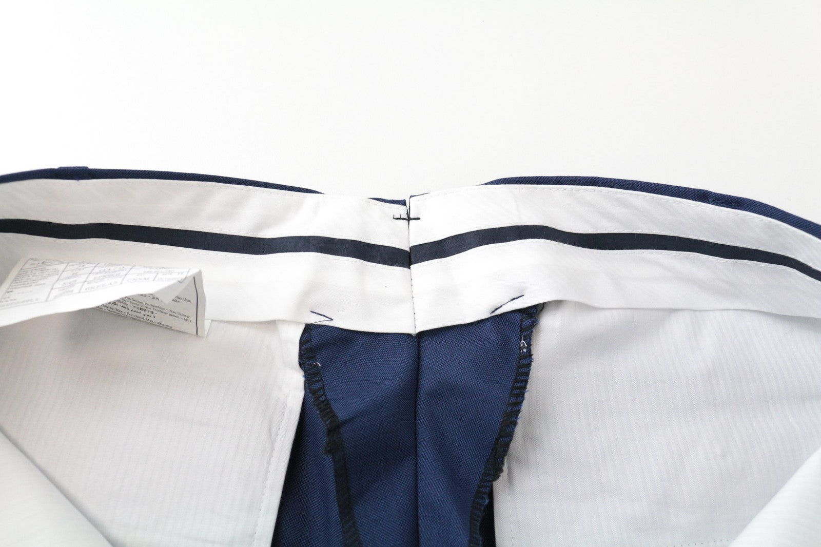 SUITSUPPLY Lazio Men's Wool Slim Suit UK40L S110 Melange Blue 2-Piece