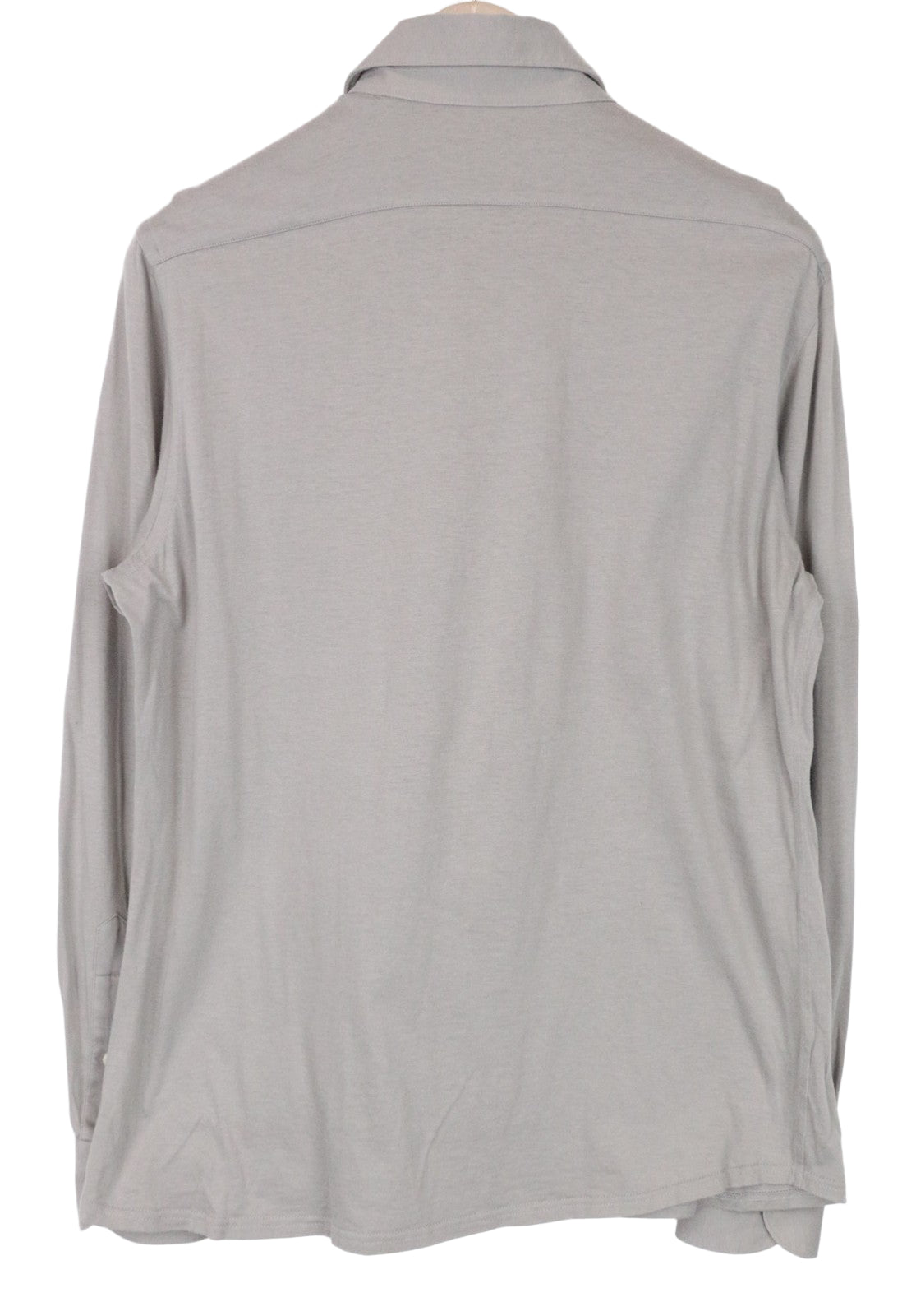 SUITSUPPLY iškirpti marškinėliai 39/15.5/40/15.75 rudi egiptietiškos medvilnės ypač ploni 