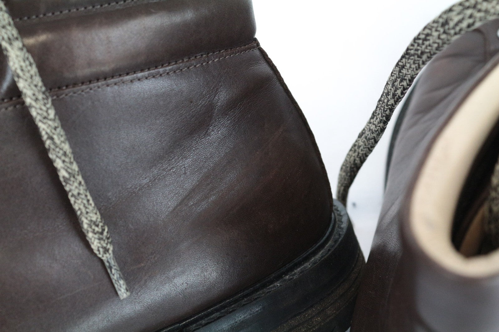 SUITSUPPLY vyriški rudi odiniai aukštakulniai rudens/žiemos laisvalaikio sportbačiai, EU44 dydis 