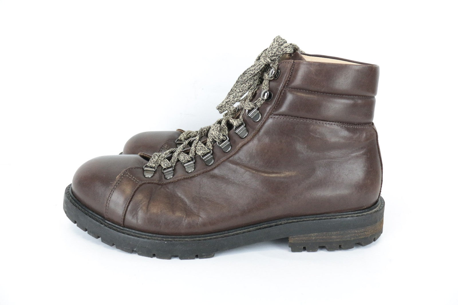 SUITSUPPLY vyriški rudi odiniai aukštakulniai rudens/žiemos laisvalaikio sportbačiai, EU44 dydis 