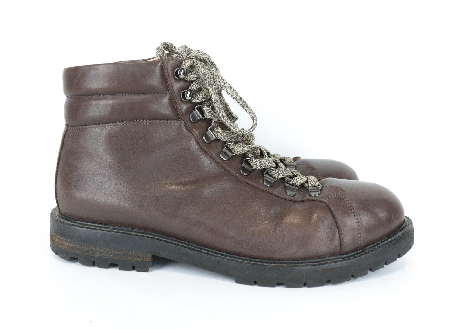 SUITSUPPLY vyriški rudi odiniai aukštakulniai rudens/žiemos laisvalaikio sportbačiai, EU44 dydis 