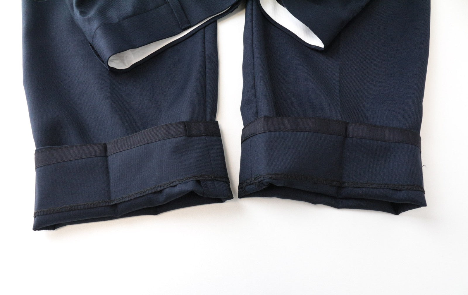 SUITSUPPLY Lazio Suit UK46R Men's Blue Slim Fit Wool 110's Lined 2 Piece