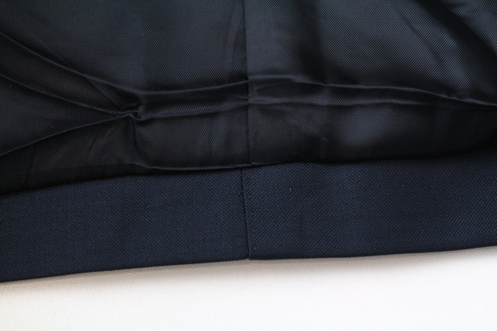 SUITSUPPLY Lazio Suit UK46R Men's Blue Slim Fit Wool 110's Lined 2 Piece