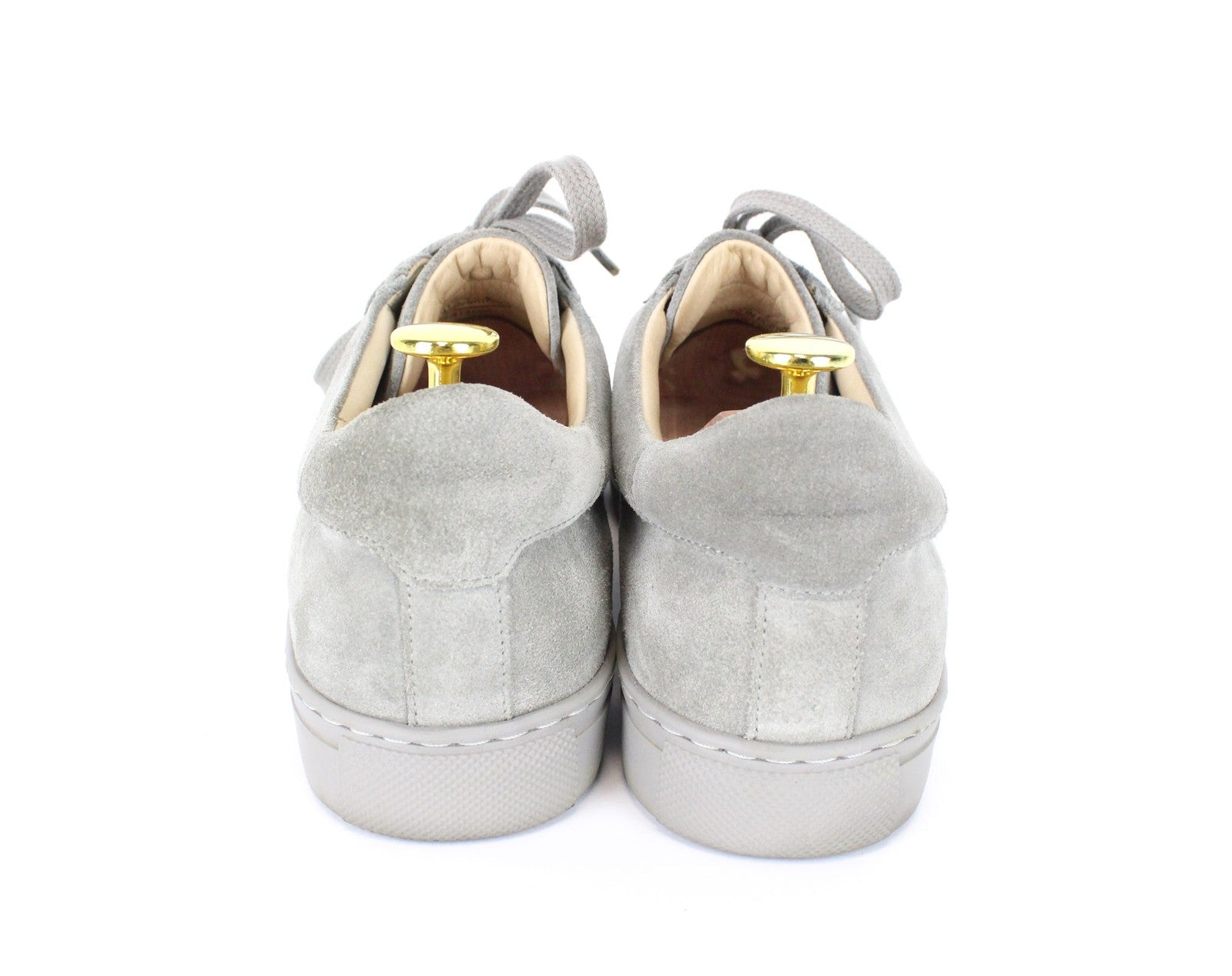 „SUITSUPPLY“ vyriški pilki zomšiniai EU41 suvarstomi žemakulniai sportbačiai kasdieniam avėjimui 