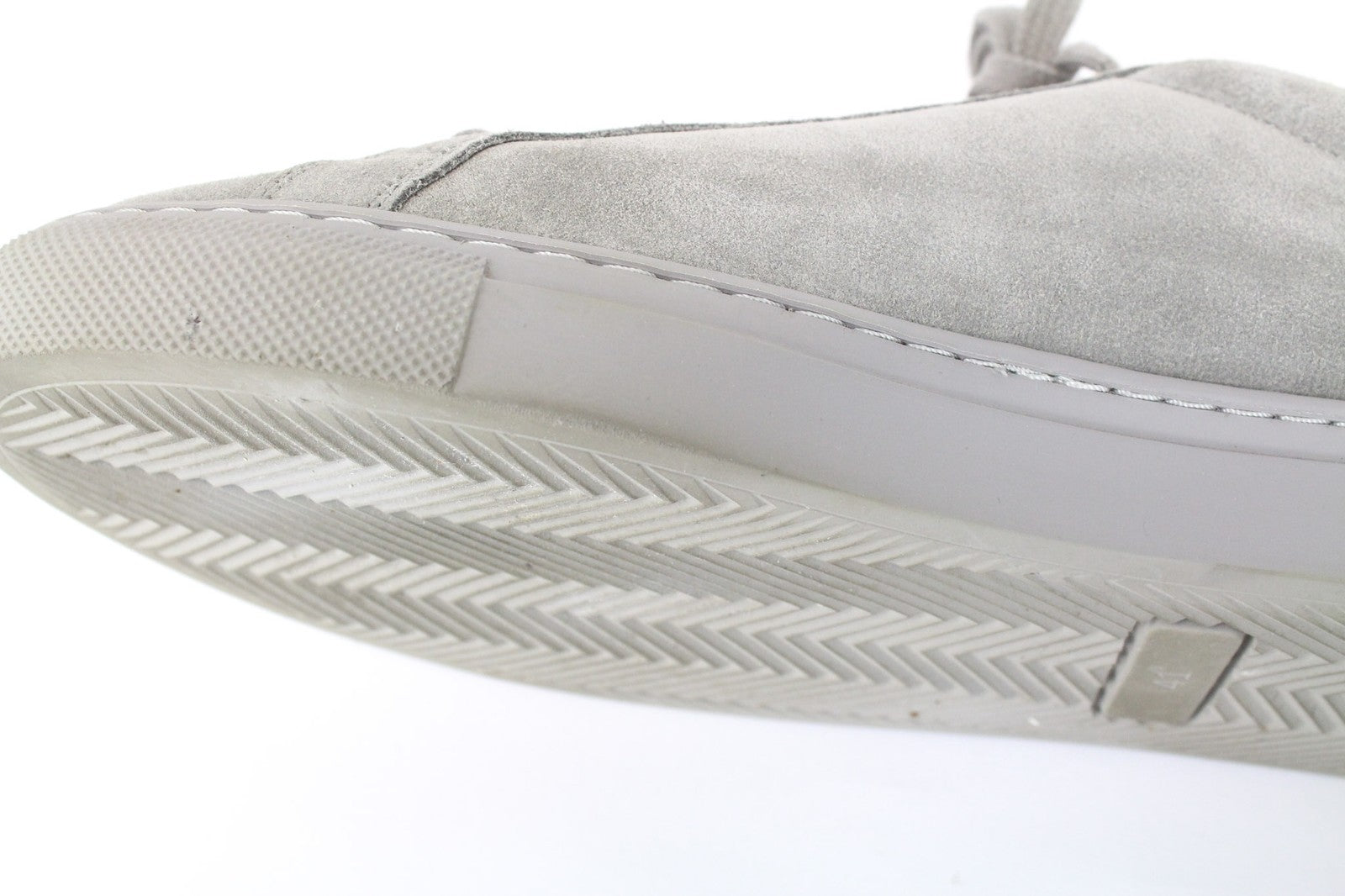 „SUITSUPPLY“ vyriški pilki zomšiniai EU41 suvarstomi žemakulniai sportbačiai kasdieniam avėjimui 