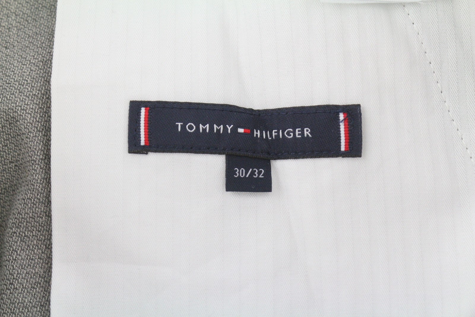 TOMMY HILFIGER Bleecker Brushed Solid vyriškos kelnės W30/L32 Melange Slim Stretch 
