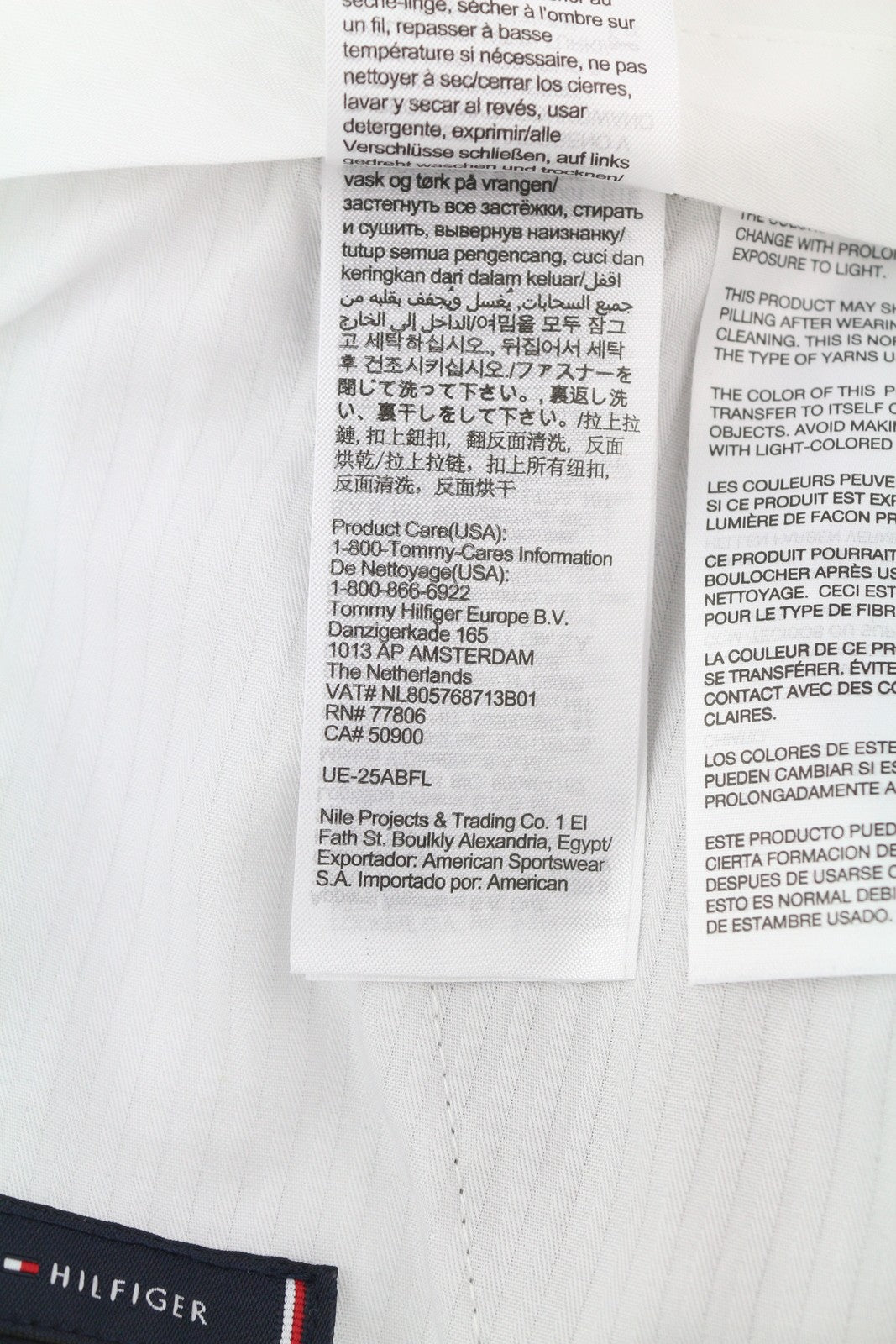 TOMMY HILFIGER Bleecker Brushed Solid vyriškos kelnės W30/L32 Melange Slim Stretch 