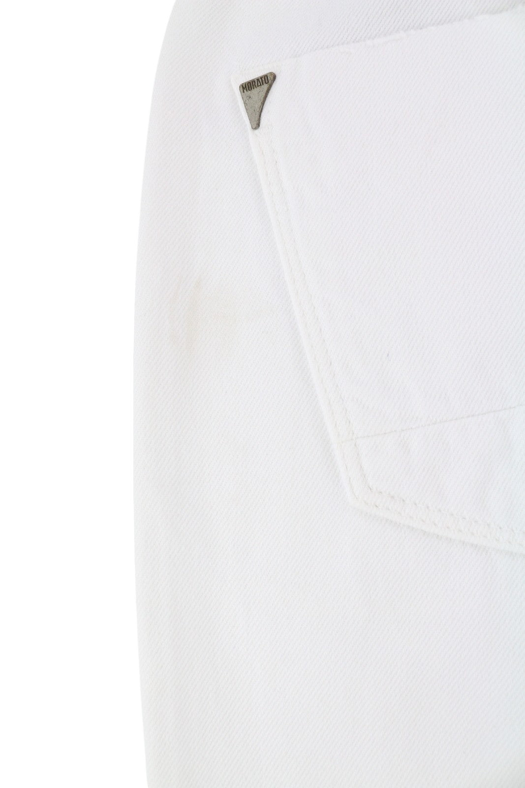 ANTONY MORATO Argon Men Jeans W32 Denim White Slim Fit Ankle Length Button Fly