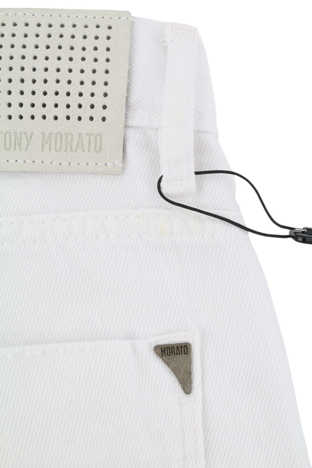 ANTONY MORATO Argon Men Jeans W32 Denim White Slim Fit Ankle Length Button Fly