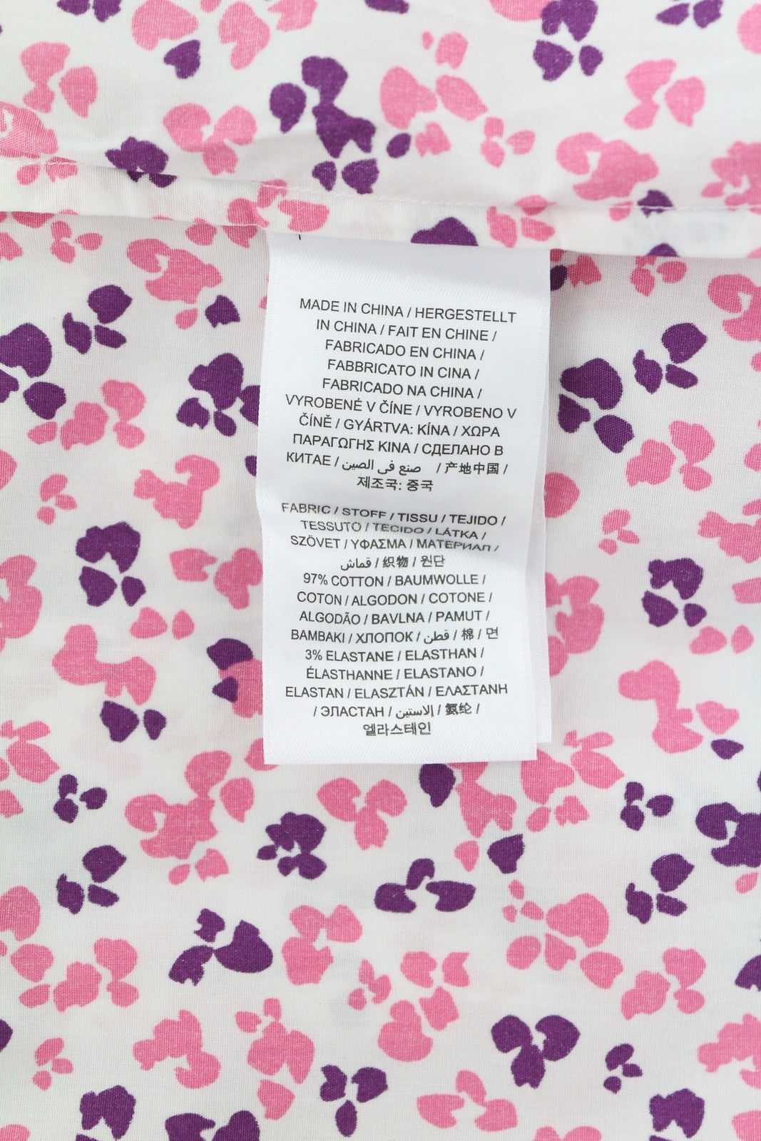 GANT „Clover Garden Stretch“ moteriški marškinėliai, 38 dydžio, laisvalaikio stiliaus, spalvingi, su sagomis užsegami. 