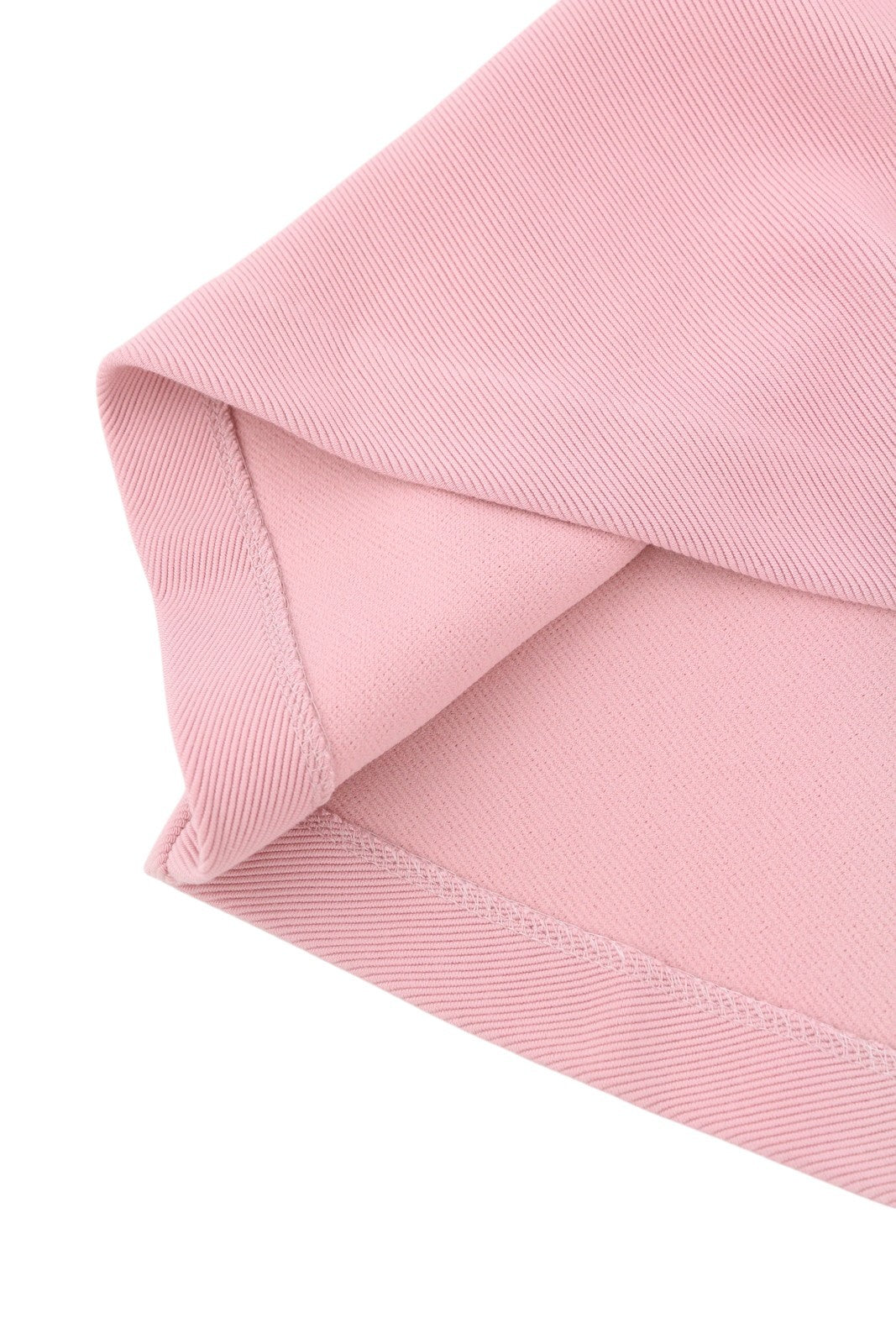 GANT „Rib Structure“ moteriška suknelė, XS, rožinė, trumpomis rankovėmis, tampri, V formos iškirpte, iki kelių. 