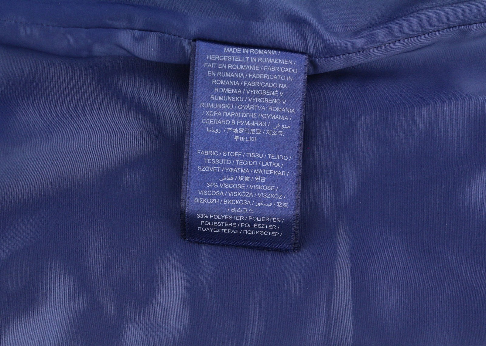 GANT Flanelinė platėjanti moteriška suknelė EU36 mėlyna vilnos mišinio apvali iškirpte 3/4 rankovėmis mini 