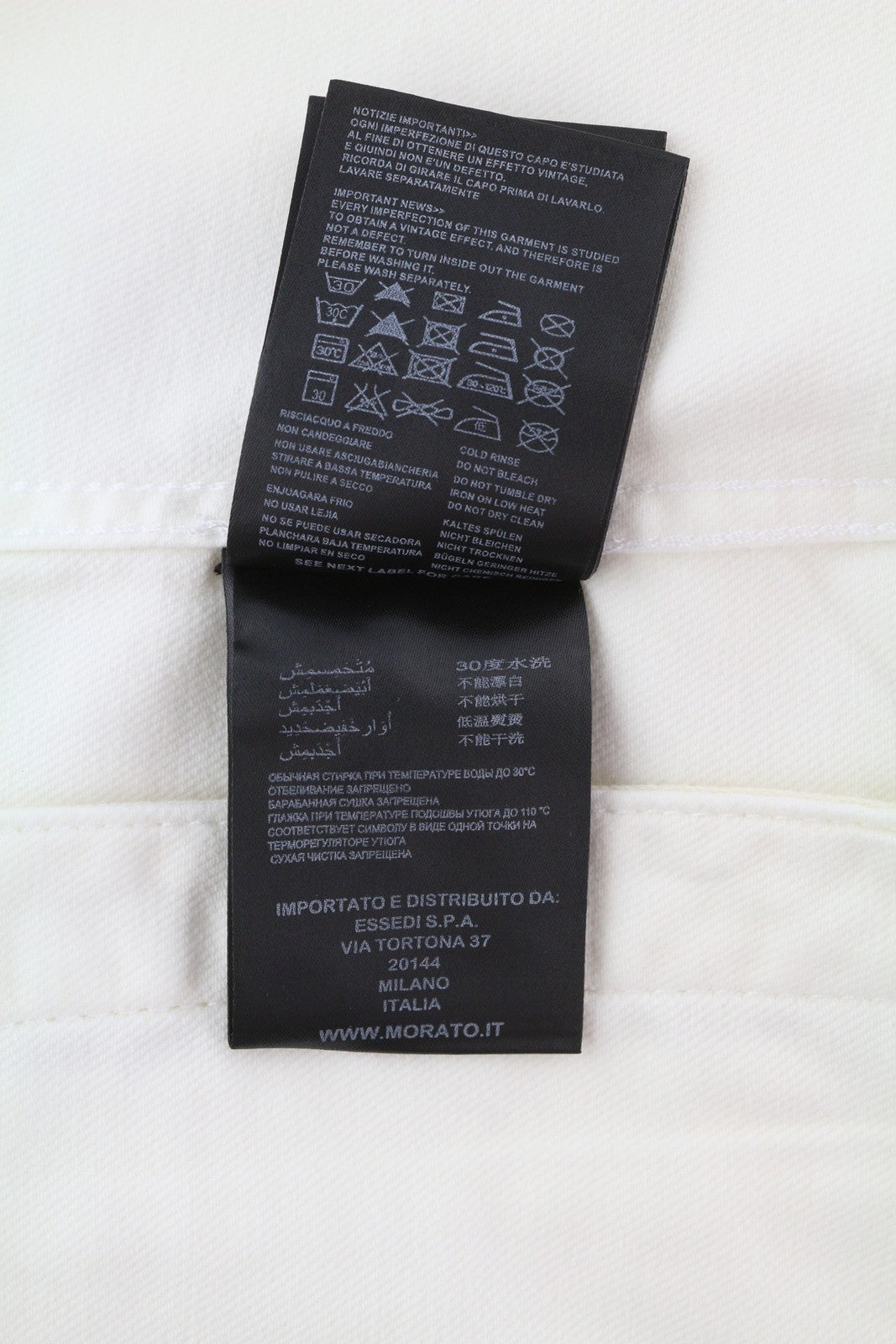 ANTONY MORATO vyriška striukė L, džinsinio audinio, balta, su sagomis ir pamušalu, unisex 