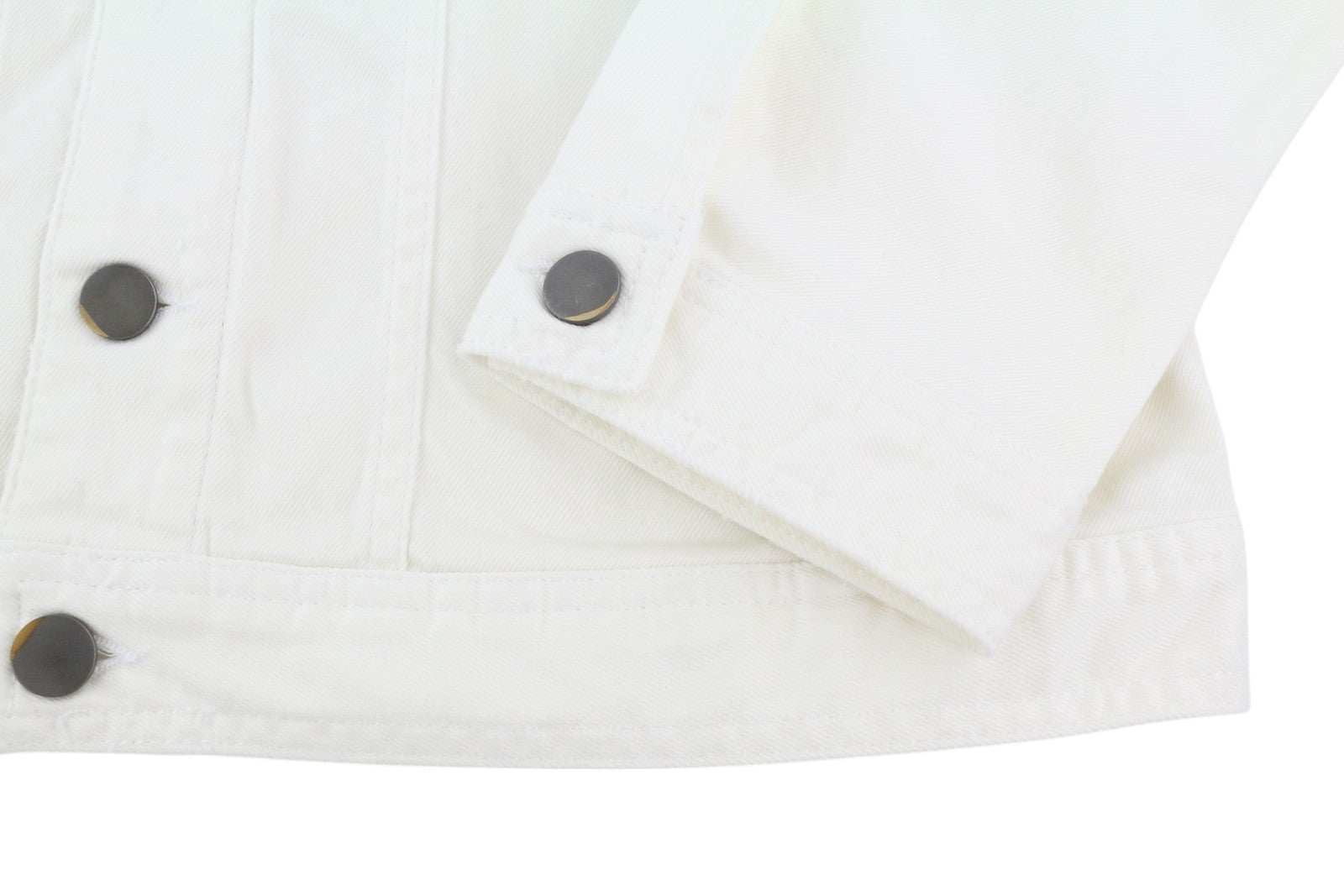 ANTONY MORATO vyriška striukė L, džinsinio audinio, balta, su sagomis ir pamušalu, unisex 