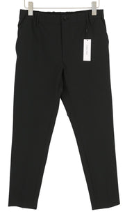 CALVIN KLEIN Crinkle Tech Stretch vyriškos kelnės XL dydžio, juodos, plonos, elastingo juosmens. 