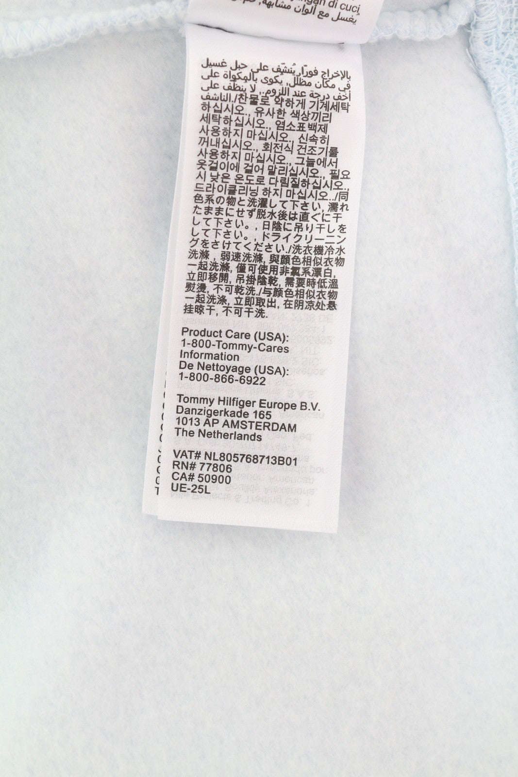 TOMMY HILFIGER vyriškas džemperis su gobtuvu L šviesiai mėlynas kengūros kišenė su gobtuvu logotipais 