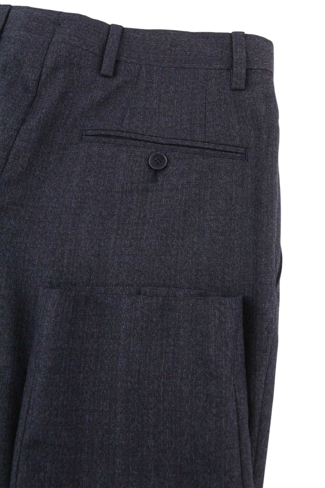 TOMMY HILFIGER x Lardini vyriškos kelnės W31 mėlynos, plonos, tekstūruotos vilnos, RRP 179 € 