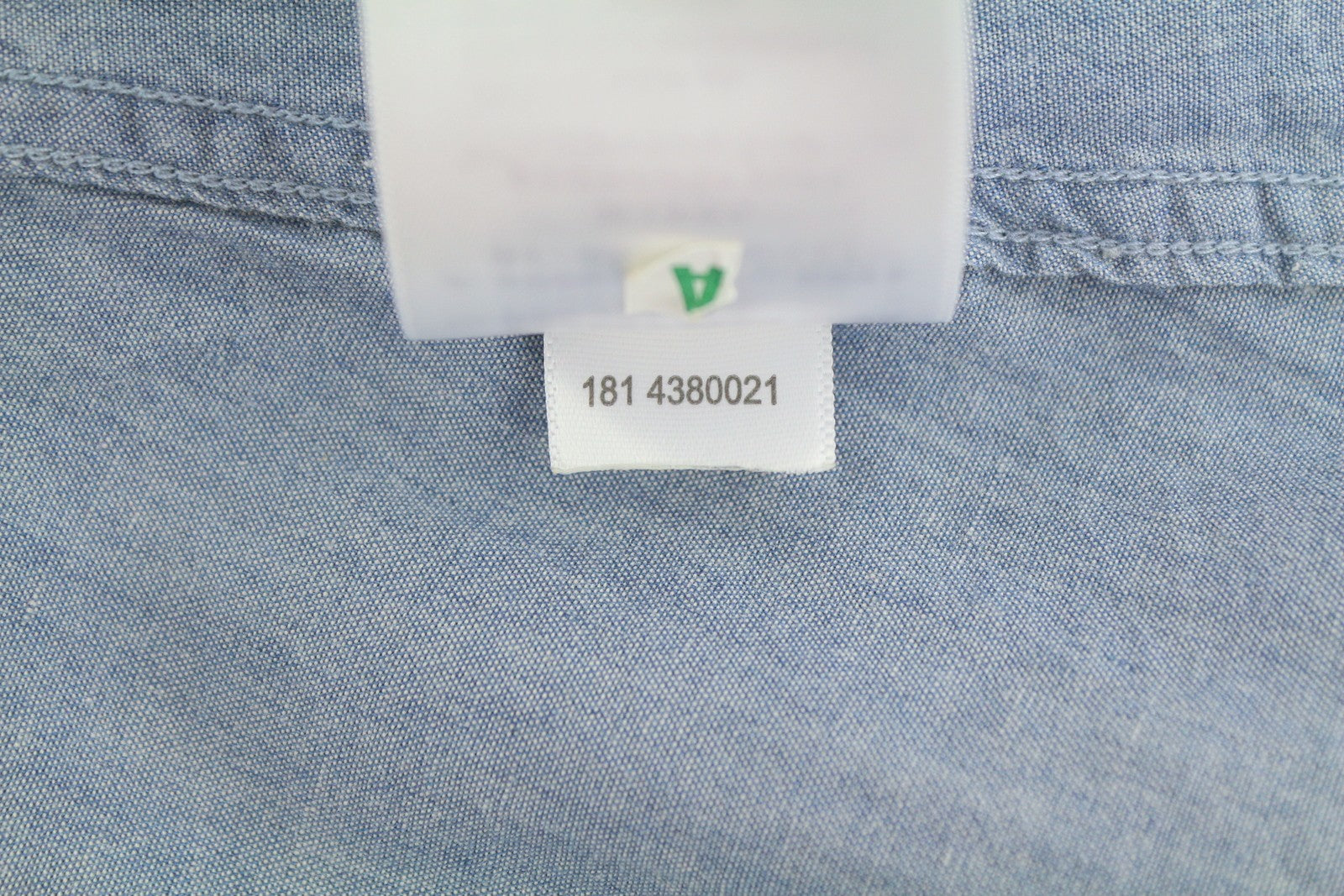 GANT Rugger Chambray Smille moteriški marškinėliai L dydžio, mėlyni, su diržu ir ilgomis rankovėmis