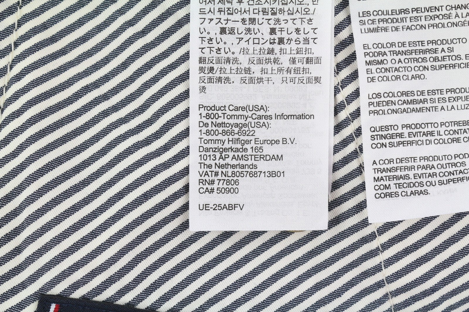 TOMMY HILFIGER Denton Chino Stretch vyriškos kelnės W36/L32 baltos velveto tiesios 