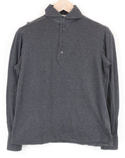 SUITSUPPLY vyriški marškinėliai, 37/38, pilki, ištiesti, ypač ploni, egiptietiškos medvilnės stiliaus 