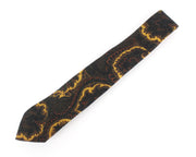 SUITSUPPLY vyriškas kaklaraištis ~150x8 tamsiai žalias vilnonis raštuotas klasikinis oficialus kaklaraištis 