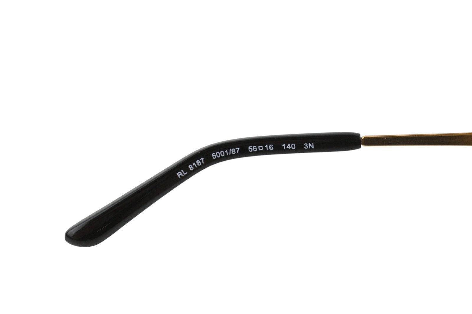 RALPH LAUREN 0RL8187 moteriški akiniai nuo saulės su juodu tonuotu UV spinduliu, RRP 147 € 