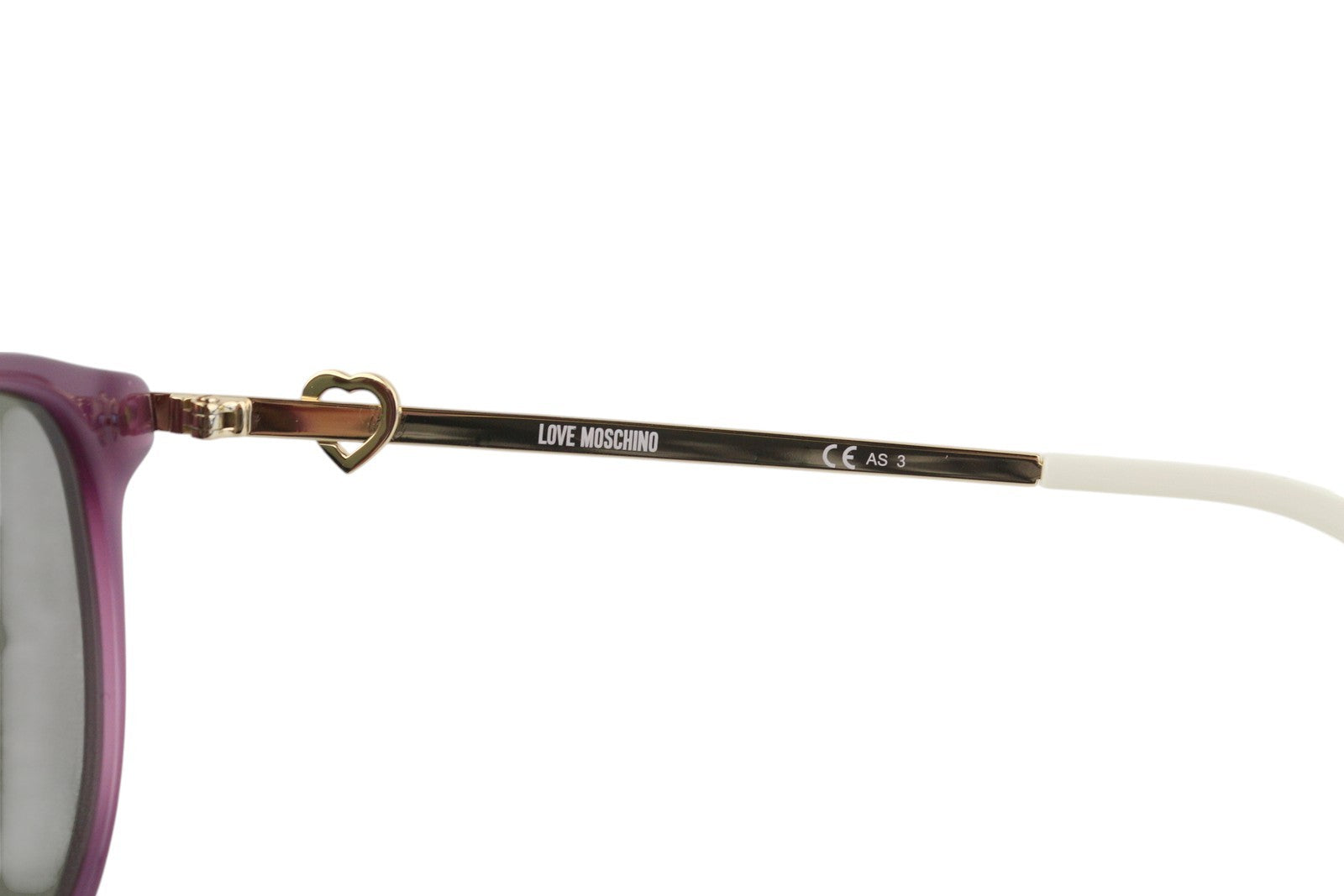 „LOVE MOSCHINO MOL008/S“ moteriški akiniai nuo saulės su aukso spalvos rėmeliu, kvadratiniu, tonuotu kasdieniu dizainu 