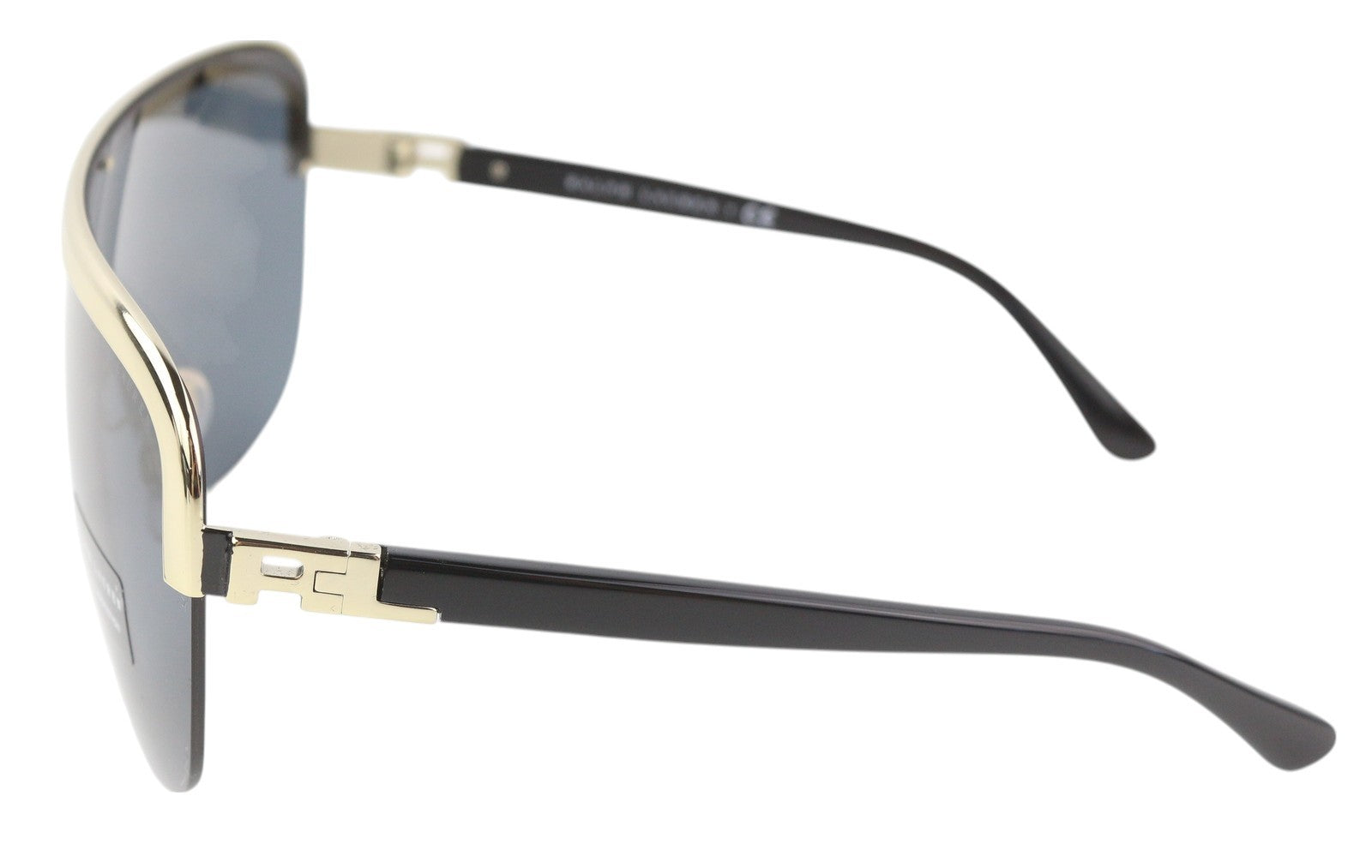 RALPH LAUREN 0RL7057 moteriški akiniai nuo saulės OS juodi su UV apsauga, auksinės detalės, laisvalaikio stiliaus 