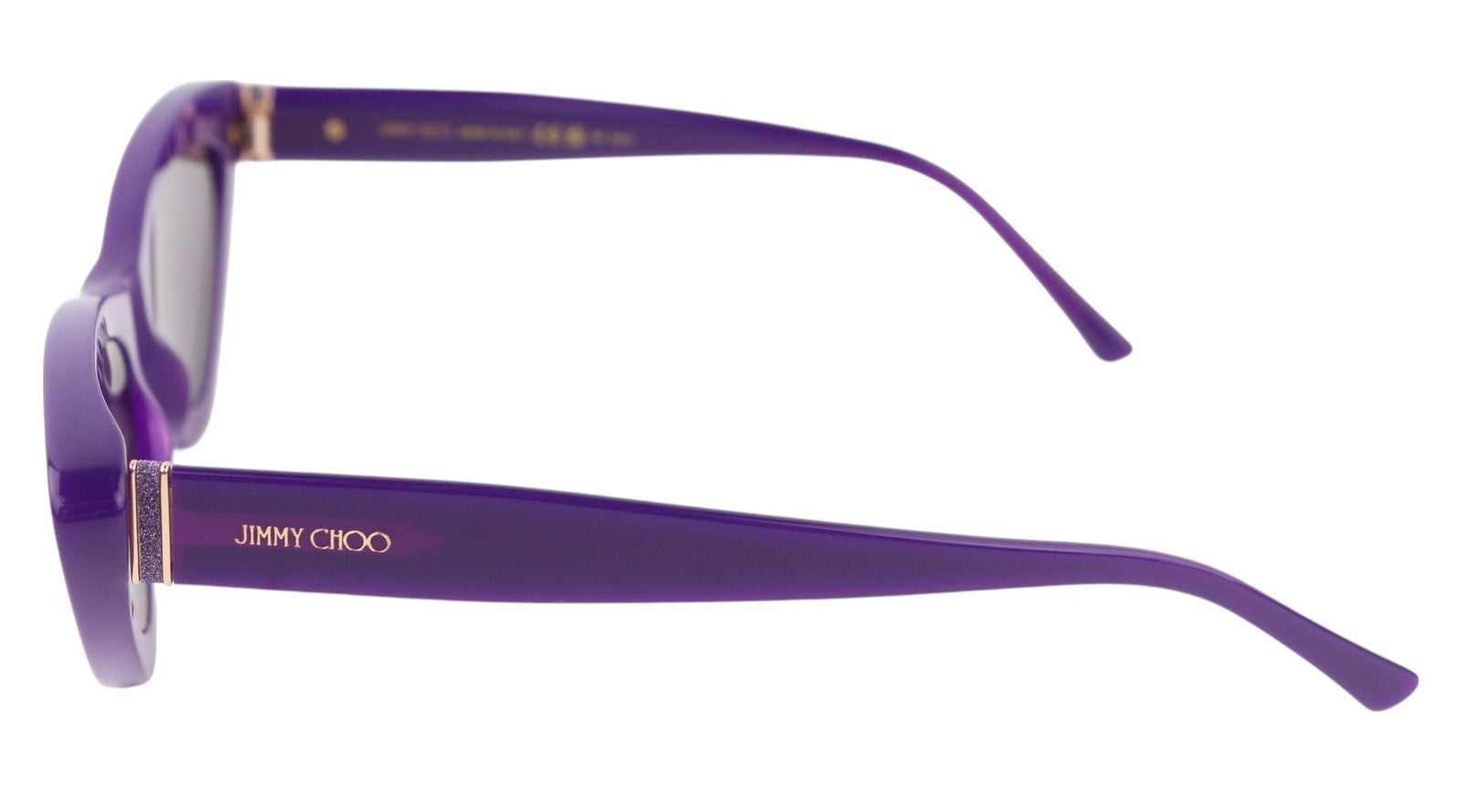 JIMMY CHOO Addy/S moteriški akiniai nuo saulės su violetiniu tonuotu katės akių formos laisvalaikio stiliaus... RMK 315 € 