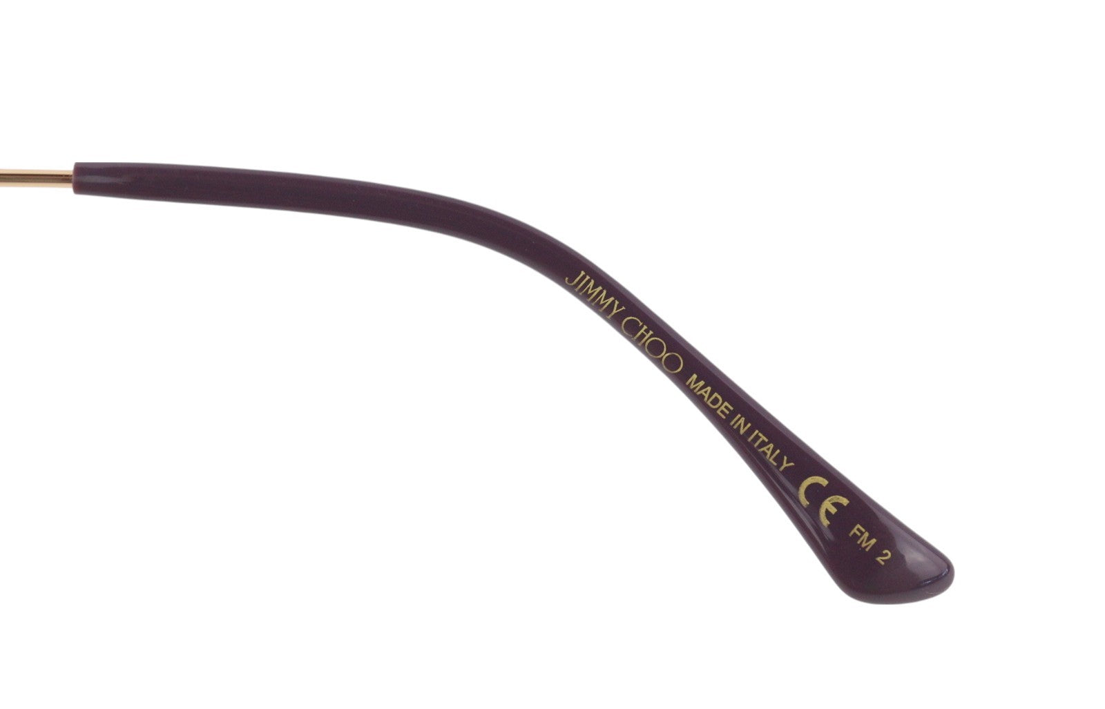 JIMMY CHOO Hester/S moteriški akiniai nuo saulės su aukso spalvos rėmeliu, tonuotu kvadratu, rekomenduojama kaina – 245 € 