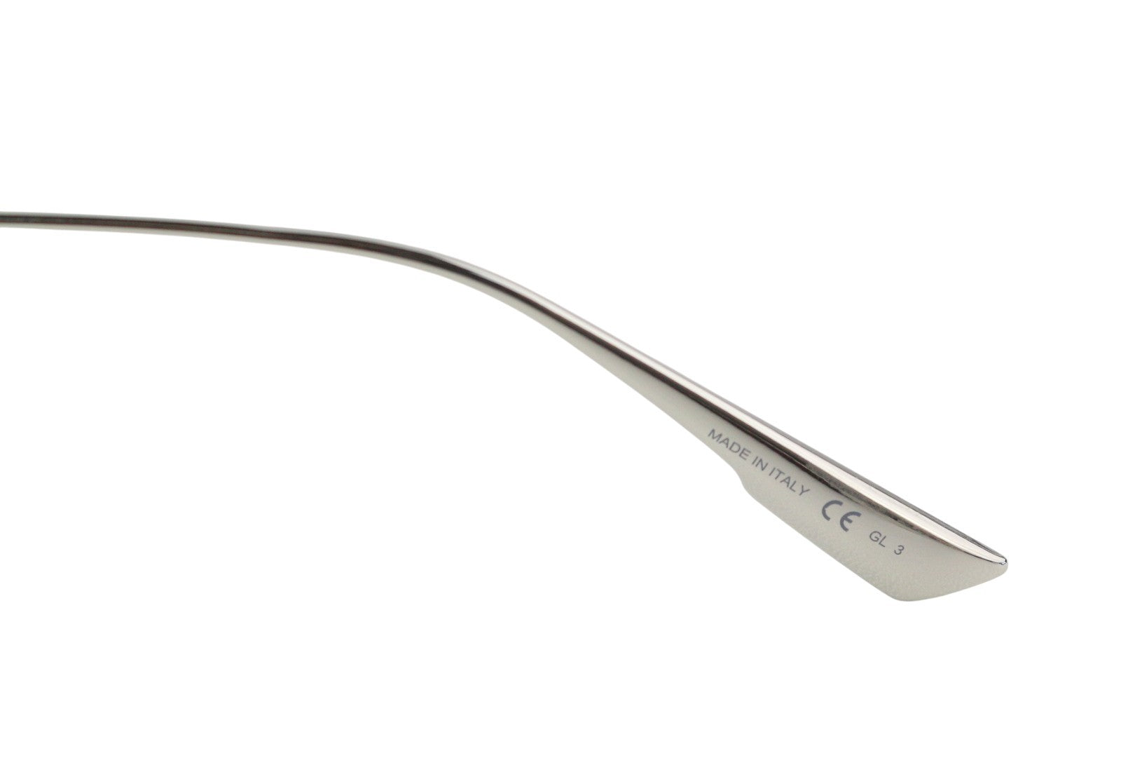 CHRISTIAN DIOR 010SQ moteriški akiniai nuo saulės su sidabro spalvos rėmeliu, veidrodiniu lęšiu ir rekomenduojama kaina – 268 € 